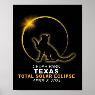 Park Total Solar Eclipse 8.4.2024 Poster