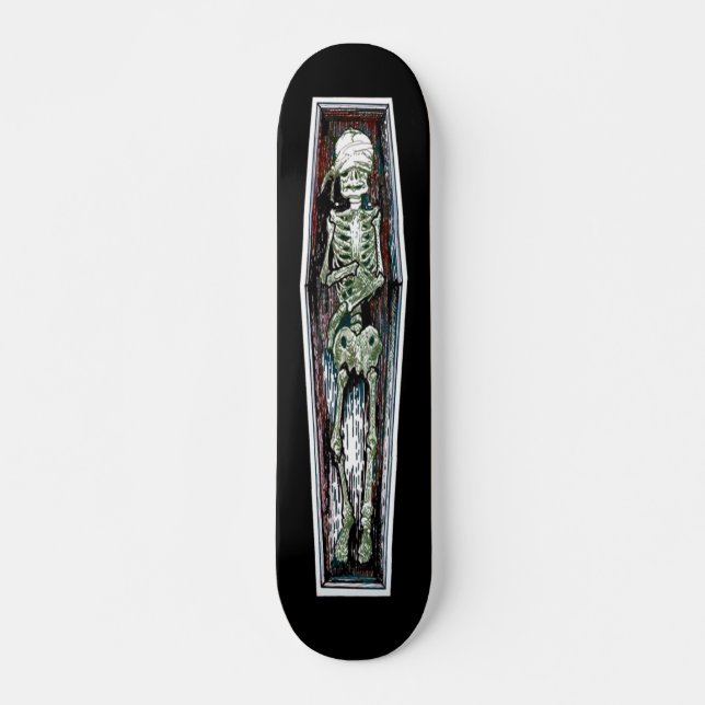 Parkboard Dead Man Coffin Element Skateboard (Vorne)