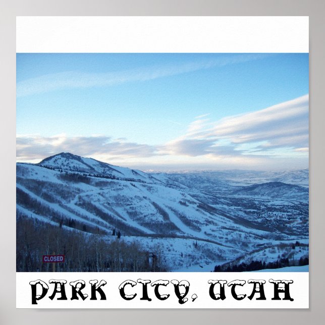 ParkCity2008 169, PARK CITY, UTAH Poster (Vorne)