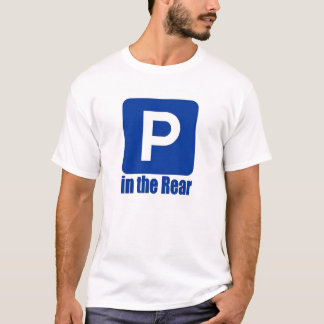 Parken in der Rückseite T-Shirt