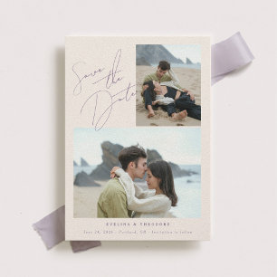 Parker 2 Foto Wedding Save the Date