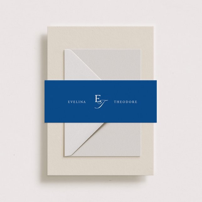 Parker Classic Monogramm Einladungsbanderole (Von Creator hochgeladen)