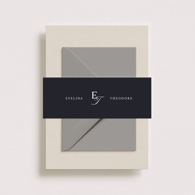 Parker Classic Monogramm Einladungsbanderole (Von Creator hochgeladen)