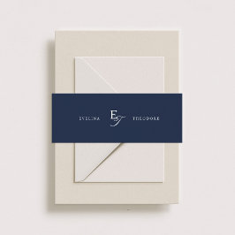 Parker Classic Monogramm Einladungsbanderole