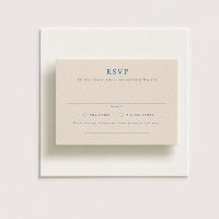 Parker Formal Landscape Wedding RSVP Card