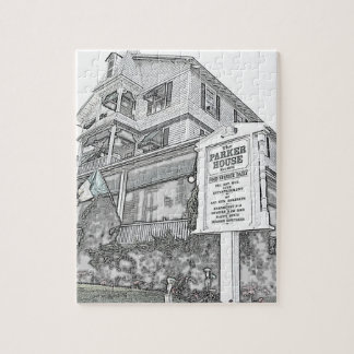 Parker Haus-Skizze - Jersey-Ufer