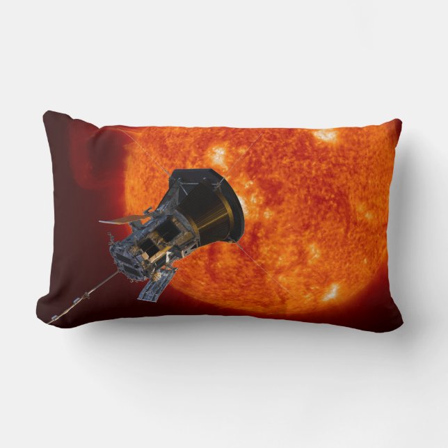 Parker Solar Probe Spacecraft Lendenkissen (Vorderseite)