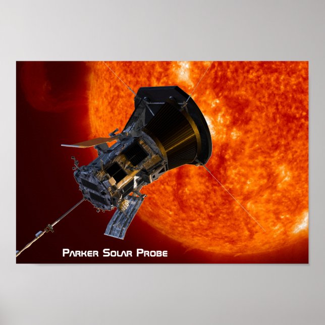 Parker Solar Probe Spacecraft Poster (Vorne)