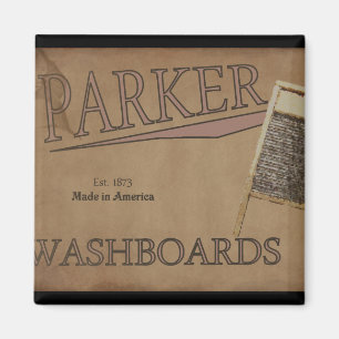 Parker-Waschbretter Magnet