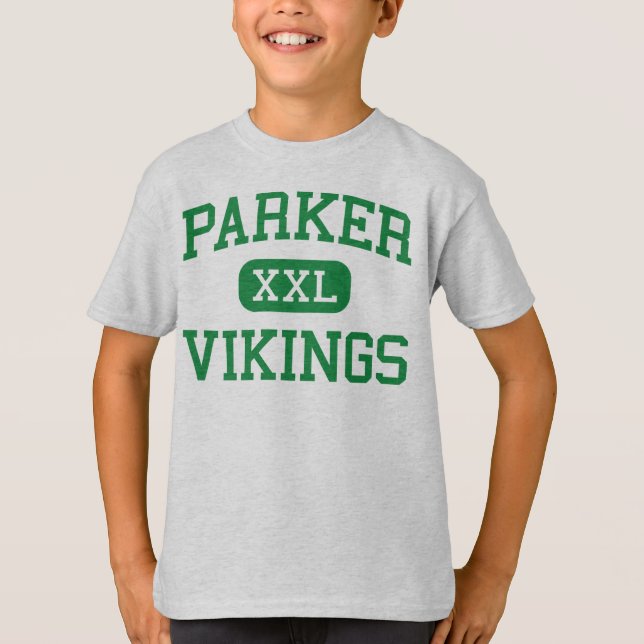 Parker - Wikinger - hoch - Janesville Wisconsin T-Shirt (Vorderseite)