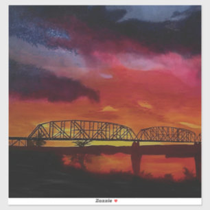 Parker-Zugbrücke #1 Aufkleber