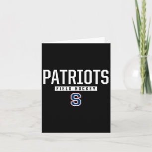 Parkersburg South Patriots Logo Feldhockey HS  Karte