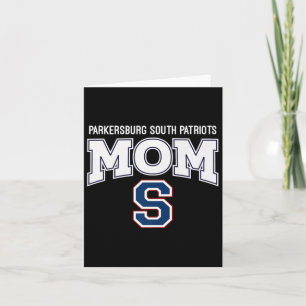 Parkersburg South Patriots Logo Mama Hs Karte