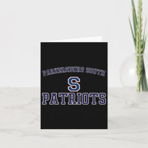 Parkersburg South Patriots Logo Varsity Hs  Karte