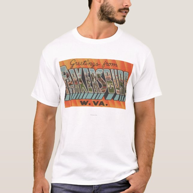 Parkersburg, West Virginia - große T-Shirt (Vorderseite)