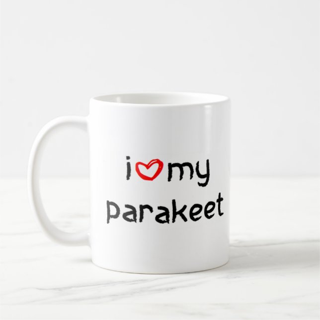 Parkettherz Kaffeetasse (Links)