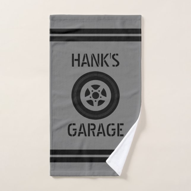 Parking personnalisé cadeau de serviette à main po (Serviette à main)