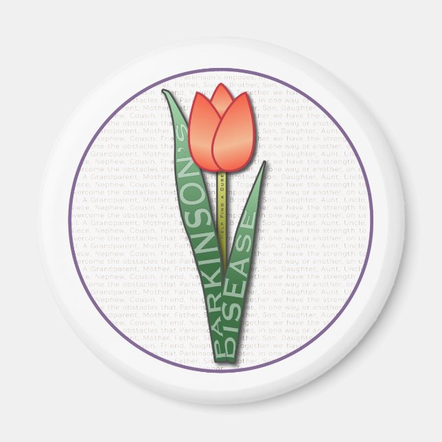 Parkinson hilft bei der Suche nach einem Heilmitte Magnet (Vorne)