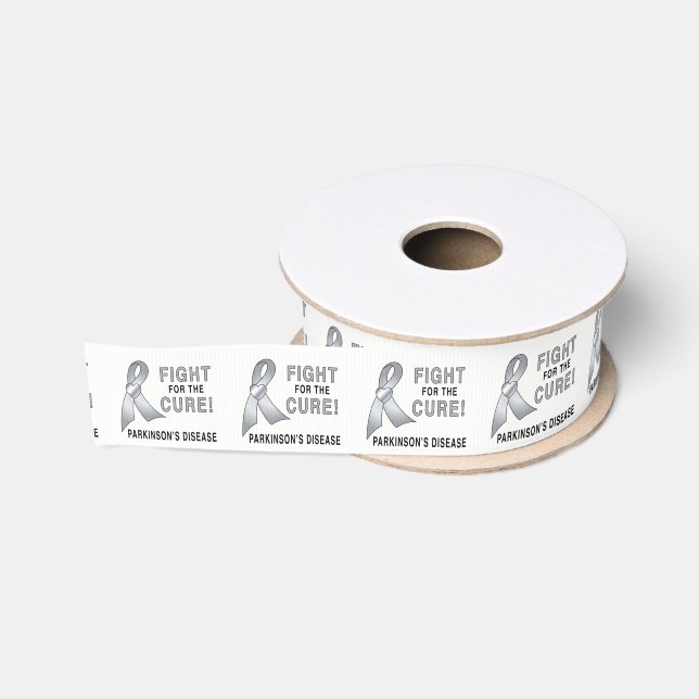 Parkinson Kampf für die Heilung 1,5" Ripsband (Spule)