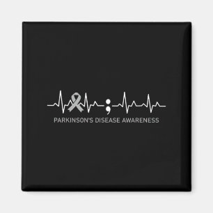 Parkinson-Krankheit Bewusstsein Herzschlag - Wir k Magnet