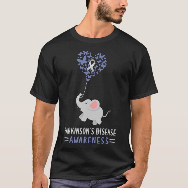 Parkinson-Krankheit Bewusstsein psychische Erkrank T-Shirt (Vorderseite)