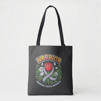 Parkinson-Krankheit Bewusstseins-Krieger Rote Tulp Tasche