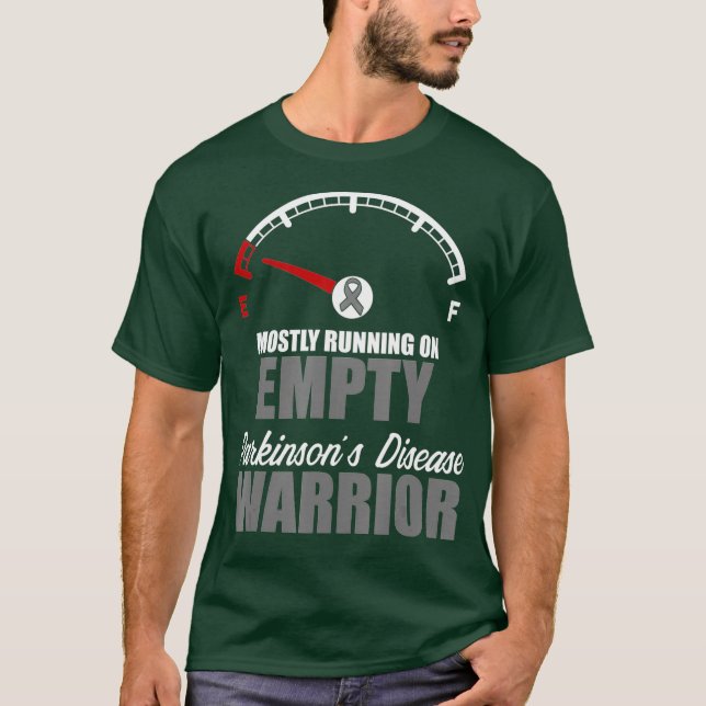 Parkinson-Krankheit Bewusstseinswarnung T-Shirt (Vorderseite)