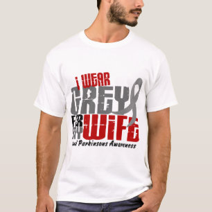 Parkinson Krankheit TRAGE ICH GRAU FÜR MEINE T-Shirt