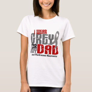 Parkinson Krankheit TRAGE ICH GRAU FÜR MEINEN T-Shirt