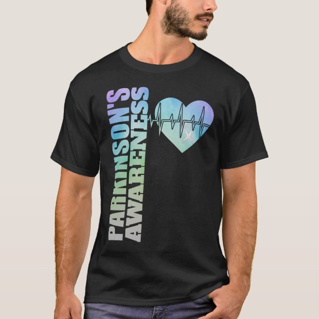 Parkinsons Bewusstsein Parkinson Krankheit T-Shirt (Vorderseite)