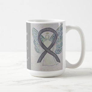 Parkinson's Disease Awareness Ribbon Angel Tasse