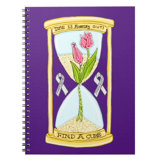 Parkinson's Find a Cure Notebook Notizblock (Vorderseite)