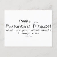 Parkinsons Kleine Schrift