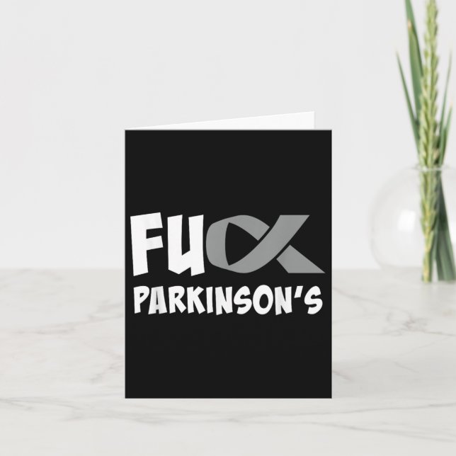 Parkinsons Krankheit Monat zur Bewusstseinsbildung Karte (Vorderseite)