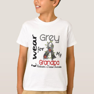 Parkinsons Krankheit trage ich Grau für meinen T-Shirt