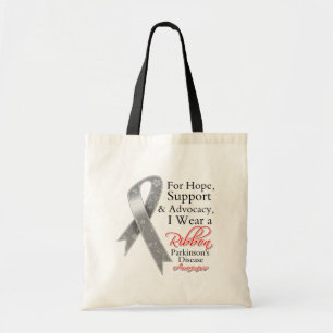 Parkinsons Krankheits-Stützhoffnung Tragetasche