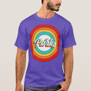 Parkname Shirt Vintag Parks Kreis