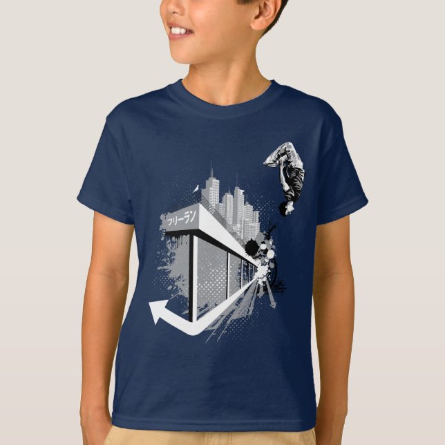 Parkour Backflip T-Shirt (Vorderseite)