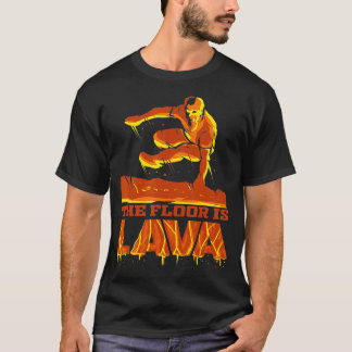 Parkour Der Boden ist Lava Freerunning Training Gi T-Shirt