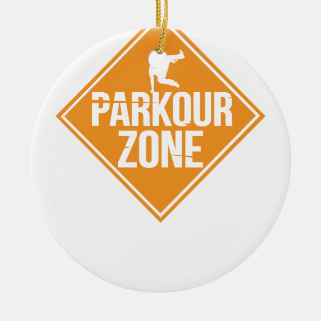 Parkour Durchgehen-extreme Sport-Bremsungs-freier Keramikornament (Vorne)