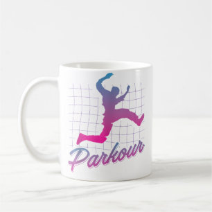 Parkour Extremsport Freerunning Springen Parkour Kaffeetasse