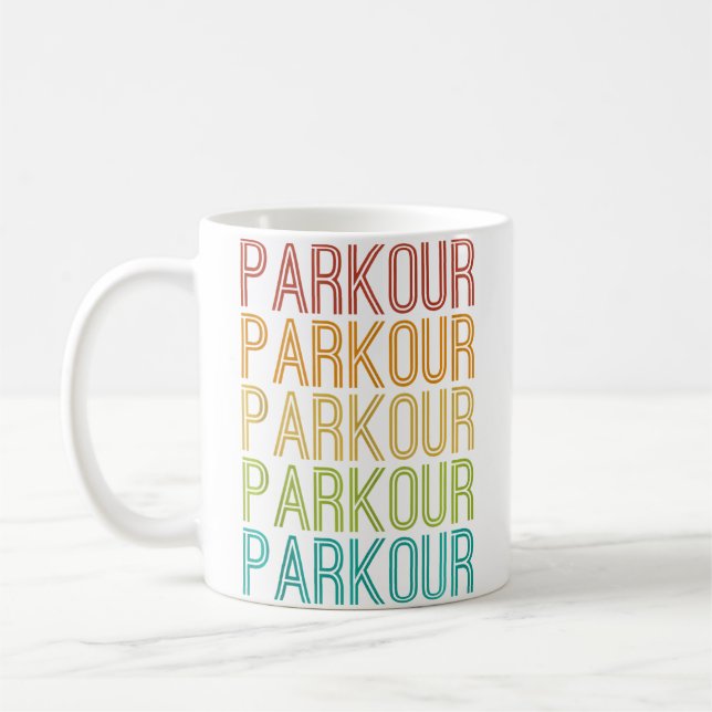Parkour Free Running Kaffeetasse (Links)