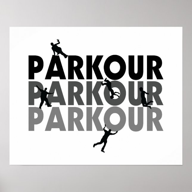 Parkour Free Running Poster (Vorne)
