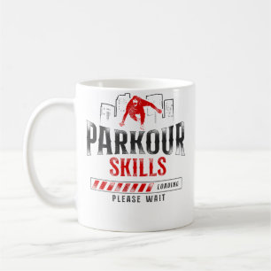 Parkour Free Running Traceur Vintage Parkour Fähig Kaffeetasse