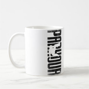 Parkour Free Running Traceur Vintage Parkour Kaffeetasse