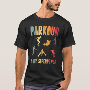 Parkour Free Running Training Traceur Freerunner J T-Shirt