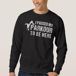 Parkour Freeruning für Kinder für Männer Parkour Sweatshirt