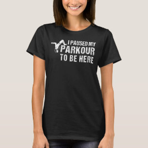 Parkour Freeruning für Kinder für Männer Parkour T-Shirt