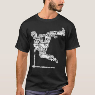 Parkour Freerunner Freerunning Traceur Kids Men Bo T-Shirt