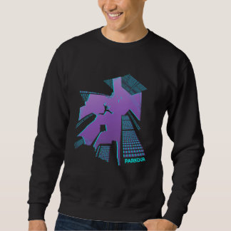 Parkour freerunning freestyle acrobatics extreme s sweatshirt